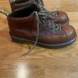 Dr. Martens Brown Leather Men's Boots